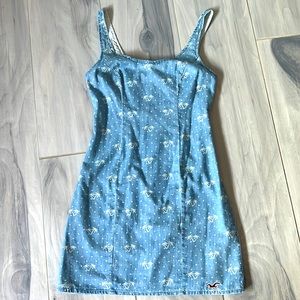 Hollister Body Dress-Size 00- beach ready dress-Denim
